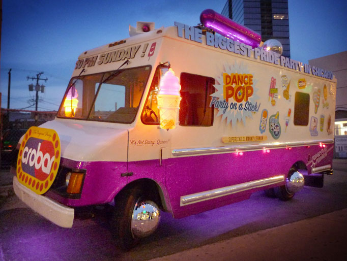Ice Cream Truck Parade Float: Crobar