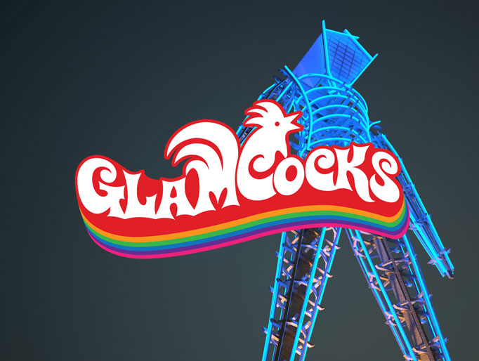 Glamcocks Logo Design