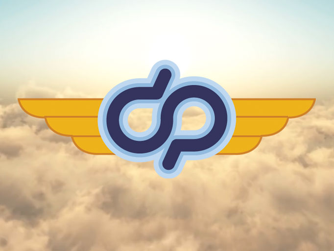 DP AIR: Airline Themed Birthday Design